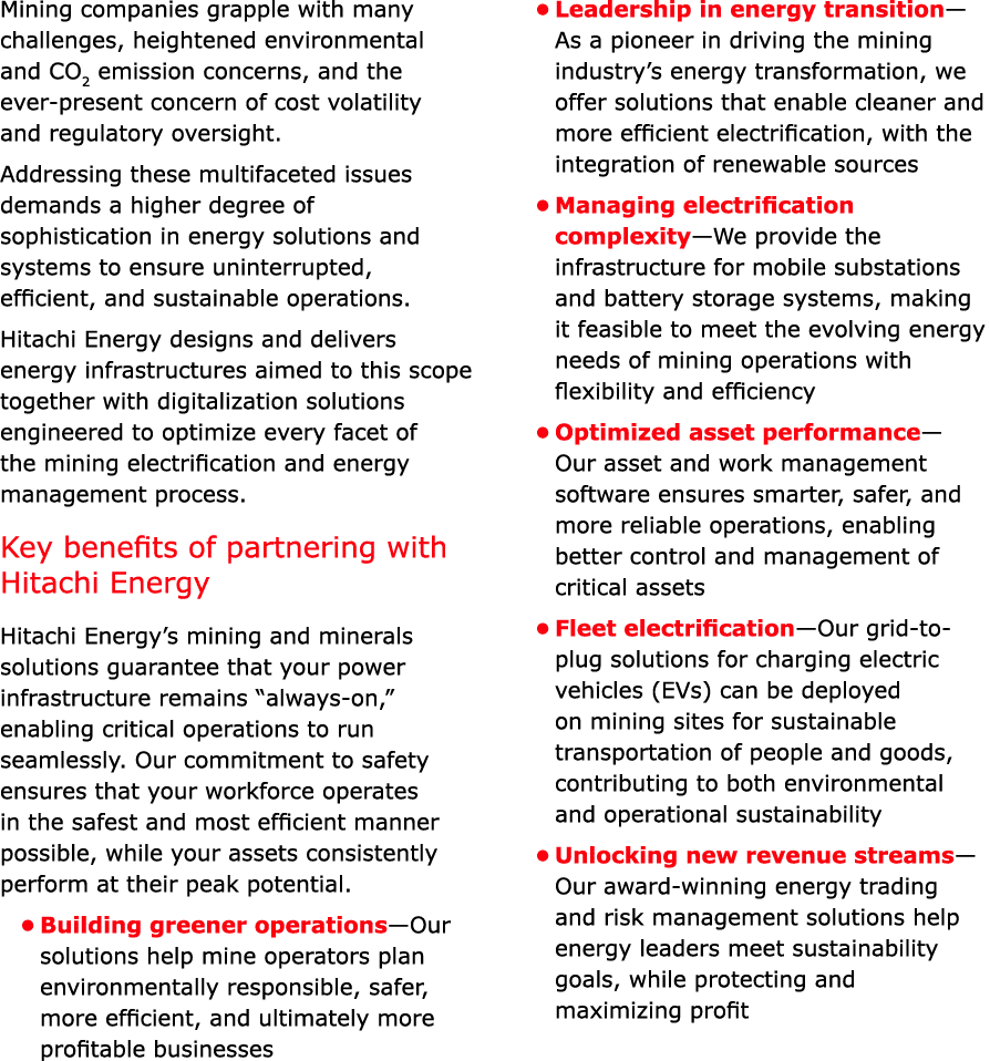 Mining companies grapple with many challenges, heightened environmental and CO2 emission concerns, and the ever prese...