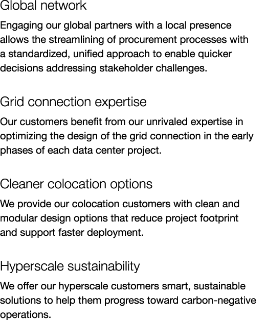 Global network Engaging our global partners with a local presence allows the streamlining of procurement processes wi...