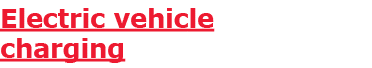 Electric vehicle charging