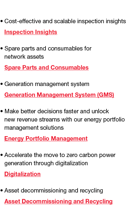  • Cost-effective and scalable inspection insights    Inspection Insights • Spare parts and consumables for    networ...
